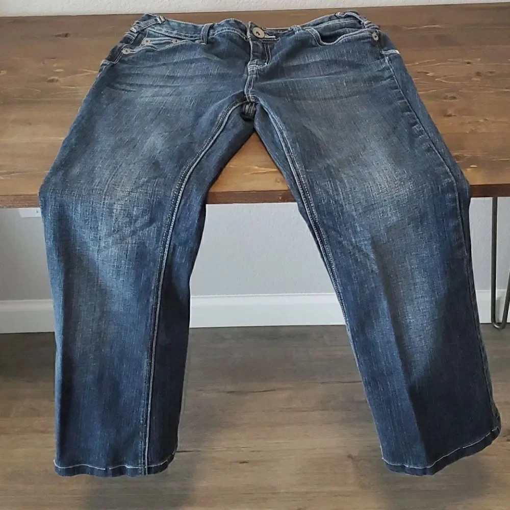 I Love Justice Blue Jeans Girls 16R - Picture 2 of 6